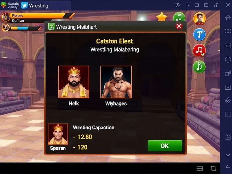 Wrestling Mahabharat gameplay screenshot