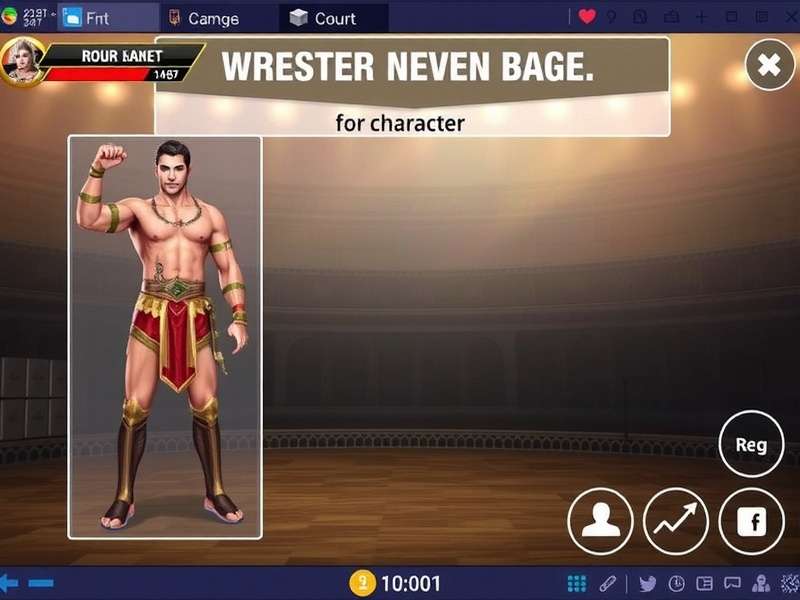 Wrestling Mahabharat character selection
